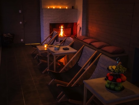 Fjallnas relaxation room